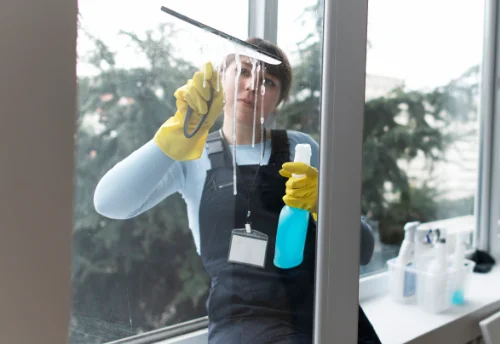 Nettoyage de vitres intérieures et extérieures à la Livinière